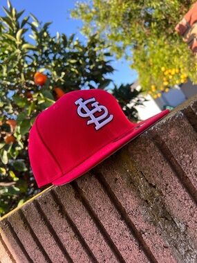 ST LOUIS CARDINALS FITTED HAT 7 3/8